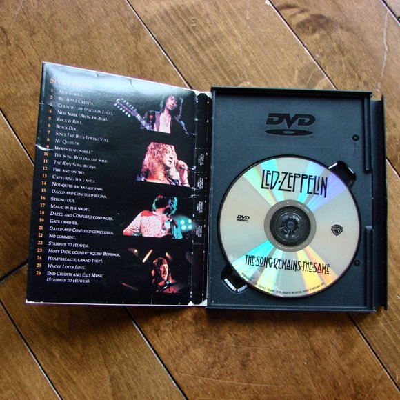 Led Zeppelin The Song Remains The Same Concert DVD Video Stairway To Heaven - Picture 3 of 4